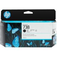 HP 738 130 ml zwarte inktcartridge voor DesignJet