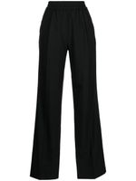 Helmut Lang pantalon de jogging à taille haute - Noir