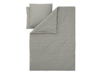 LIVARNO Renforcé-beddengoed (let op: LV OSNL) (Beige/donkerblauw)