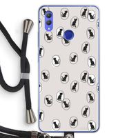 Miauw: Honor Note 10 Transparant Hoesje met koord