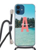 Pacific Dream: iPhone 12 Transparant Hoesje met koord