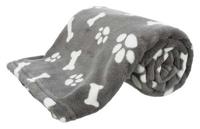 TRIXIE HONDENDEKEN KENNY FLEECE BOT / POOTJES GRIJS