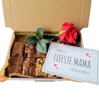 Moederdag Brownie Proeverij - 10 stuks