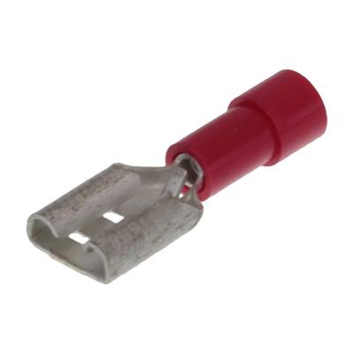 Molex 190170017 Platte stekker (female) Insteekbreedte: 6.35 mm Insteekdikte: 0.81 mm 1 stuk(s) Tape