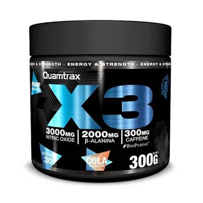 X3 Pre-Workout 30servings Cola