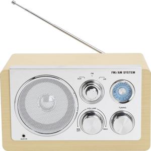 Denver TR-63LW Radio AM, FM AUX Hout (licht)