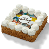 Slagroomtaart Vierkant