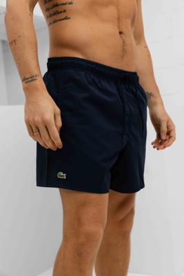 Lacoste Sneldrogende Zwembroek Heren Donkerblauw - Maat S - Kleur: Donkerblauw | Soccerfanshop