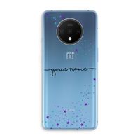 Sterren: OnePlus 7T Transparant Hoesje