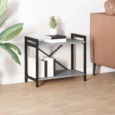 Boekenkast Grijs sonoma 60 x 30 x 48.5 cm Bewerkt hout