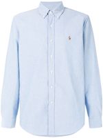 Polo Ralph Lauren chemise à logo brodé - Bleu