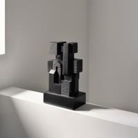 Ethnicraft Ornament 'Block' Mahoniehout, kleur Zwart