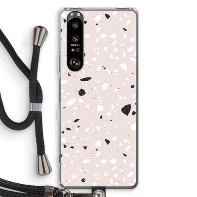 Terrazzo N°20: Sony Xperia 1 III Transparant Hoesje met koord