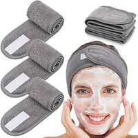 verstelbare haarband voor dames met zachte antislip hoofddoek make-uphoofddeksels voor meisjes worden gebruikt voor het wassen van het gezicht, baden, yoga, sporten en hardlopen Lightinthebox
