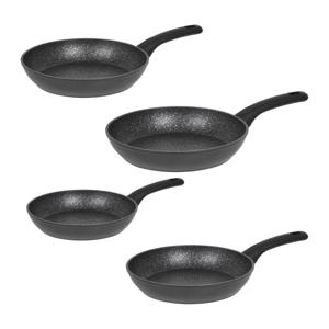 Resto Kitchenware Koekenpannenset Atik ø 22 + 24 + 26 + 28 cm - Inductie en alle andere warmtebronnen