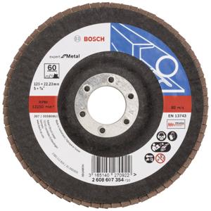 Bosch Accessories 2608607354 X551 Lamellenschijf Diameter 125 mm Boordiameter 22.33 mm Staal 1 stuk(s)