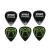 Dunlop PH112P114 Hetfield Black Fang plectrums 1.14mm (6 stuks)