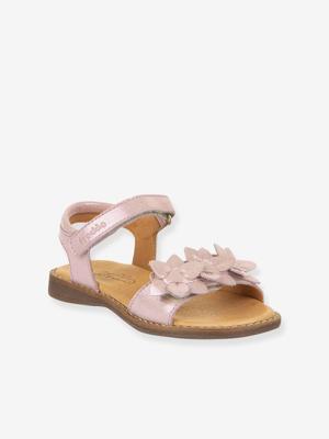 Leren sandalen voor meisjes LORE FLOWERS FRODDO rozen
