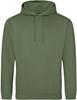 Just Cool JH001 College Hoodie - Earthy Green - XL