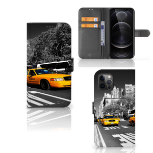 Apple iPhone 12 Pro Max Flip Cover New York Taxi