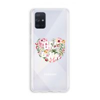 GRL PWR Flower: Galaxy A71 Transparant Hoesje