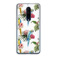 Kleurrijke papegaaien: OnePlus 7 Pro Transparant Hoesje
