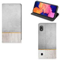 Samsung Galaxy A10 Book | Wallet Case | Wood Concrete