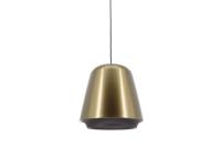Artdelight Design hanglampSantiago Ø 35cm brons met zwart - HL 324 BR-ZW