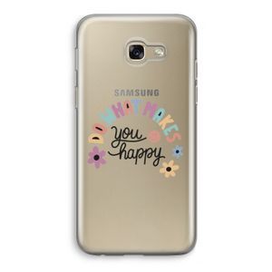 Happy days: Samsung Galaxy A5 (2017) Transparant Hoesje