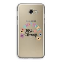 Happy days: Samsung Galaxy A5 (2017) Transparant Hoesje