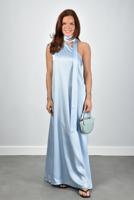 Sea Me Happy jurk Lauri Satin Crepe light blue
