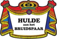 Huldeschild bruidspaar