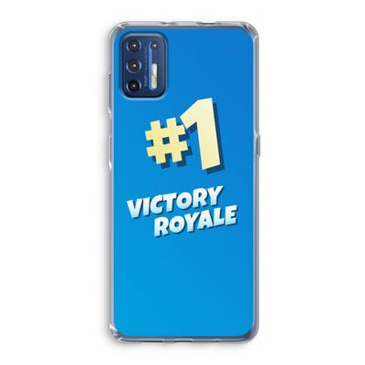 Victory Royale: Motorola Moto G9 Plus Transparant Hoesje