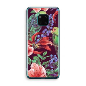 Papegaaien: Huawei Mate 20 Pro Transparant Hoesje