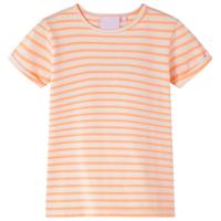 VidaXL Kindershirt 104 neonoranje