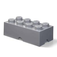 Lego - Opbergbox Brick 8 - Polypropyleen - Grijs - thumbnail