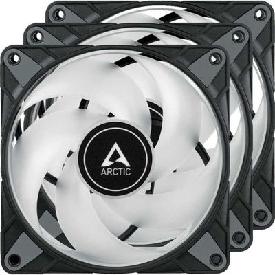 ARCTIC P12 PWM PST A-RGB, 3 stuks case fan