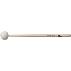 Vic Firth T6 slagwerk mallet, stok & kwastje (brush) Hout Mallets