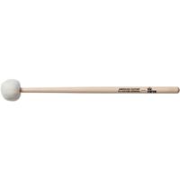 Vic Firth T6 slagwerk mallet, stok & kwastje (brush) Hout Mallets - thumbnail