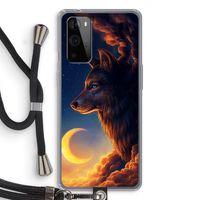 Night Guardian: OnePlus 9 Pro Transparant Hoesje met koord