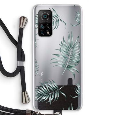 Simple leaves: Xiaomi Mi 10T 5G Transparant Hoesje met koord