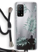 Simple leaves: Xiaomi Mi 10T 5G Transparant Hoesje met koord