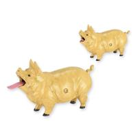 A CAST IRON PIGGY BANK A CAST IRON PIGGY BANK