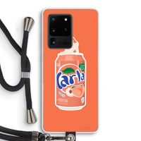 S(peach)less: Samsung Galaxy S20 Ultra Transparant Hoesje met koord
