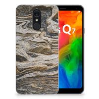 LG Q7 TPU Siliconen Hoesje Steen