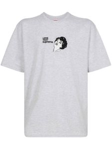 Supreme t-shirt Love That en coton - Gris