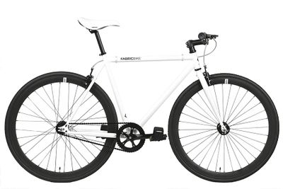Fixie Fiets FabricBike Wit & Zwart Fixie Fiets FabricBike Wit & Zwart