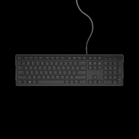 DELL KB216 toetsenbord USB QWERTY US International Zwart
