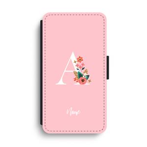 Pink Bouquet: iPhone XS Max Flip Hoesje