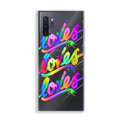 Loves: Samsung Galaxy Note 10 Plus Transparant Hoesje